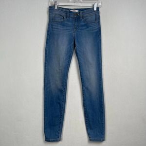 VINEYARD VINES Ripley Wash Skinny Denim, Women’s Logo Jeans with Stretch‎ SIZE 0